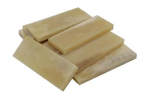 Bone Nut Blanks - 2.125" x .75" x .2" - NATURAL - 10 pack - Large Dobro - Picture 1 of 1