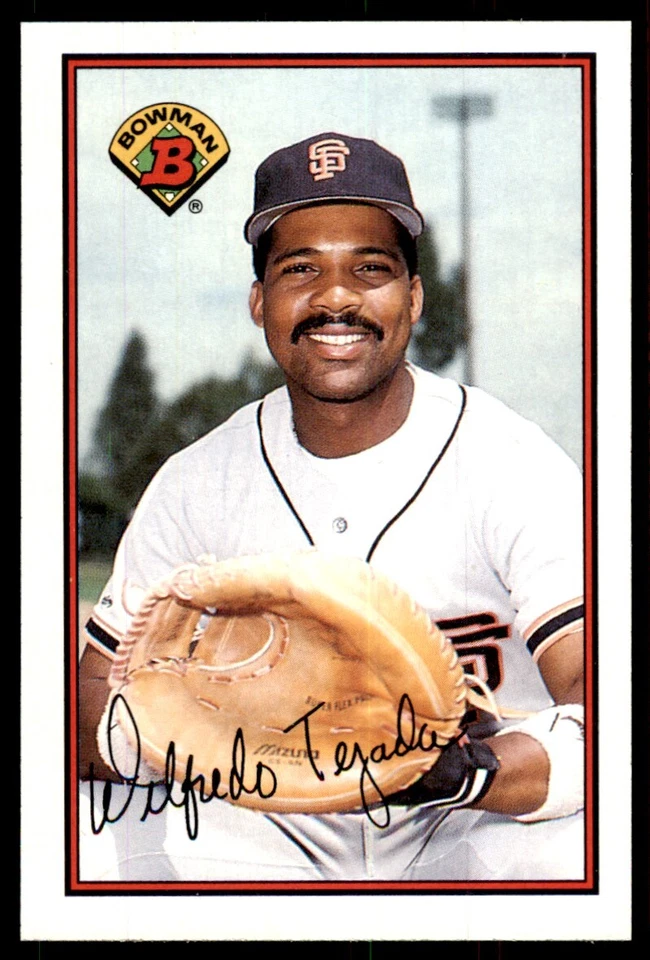1989 Bowman Wil Tejada San Francisco Giants #468 - Image 1 of 2