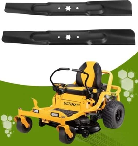 2x cuchillas de corte para 42"" Deck Cub Cadet MTD LT2000 942-04308 742-04308 742-04312 - Imagen 1 de 22