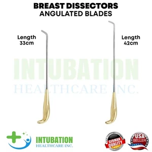 Breasts Dissectors Angulated Blades stainless steel Plastic Surgery Instruments - Picture 1 of 15