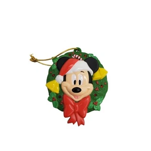 Adorno Iluminado Disney Mickey Mouse de colección 3,75" de alto, sin probar, batería no - Imagen 1 de 2
