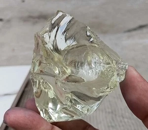 DYED 1060.00 Ct Lemon Topaz Uncut Rough Certified Loose Gemstone R - Picture 1 of 8