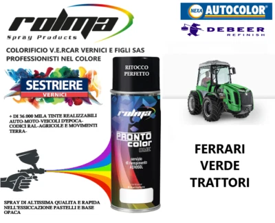 VERDE FERRARI TRATTORE LUCIDO SPRAY 400ML