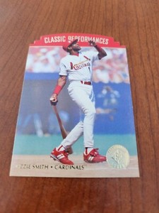 1995 SP Championship #CP7 Ozzie Smith Classic Performances Die Cuts Cardinals