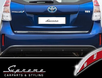 For Toyota Prius + 3M chrome trim tuning rear strip edge protection - Image 1 of 4