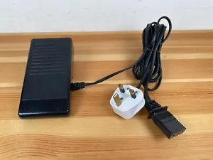 Brother Model N Sewing Machine Foot Control Pedal Speed Controller 3 Pin Black - Picture 1 of 8
