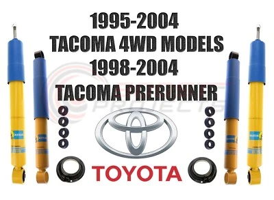Amortiguadores delanteros traseros Bilstein B6 4600 para Toyota Tacoma Prerunner / DLX / SR5 4x4 Foto 1 de 4