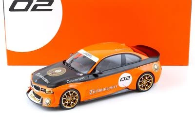 1:18 Norev BMW 2002 Hommage Turbomeister #02 naranja/negro versión de distribuidor