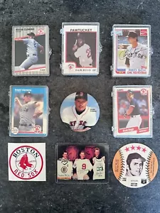Boston Red Sox Team Sets Lot 82 Brighams 87 Fleer Pins Button Clemens Yaz Boggs - Picture 1 of 2