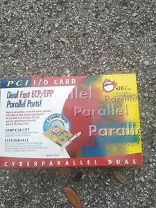SIIG I01844 JJ-P00212 PCI Cyber Parallel Dual CARD - Picture 1 of 2