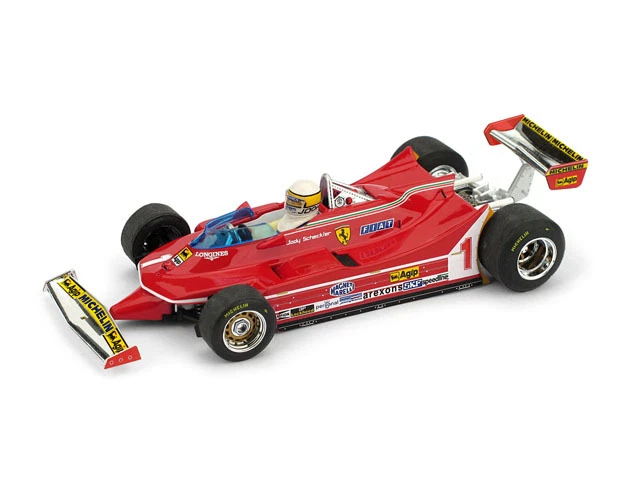 Ferrari 312T5 GP Argentina 1980 J.Scheckter  debutto 312T5 R574-CH 1/43 BRUMM - Immagine 1 di 1
