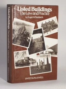 ** Signed * + ALS ** Listed Buildings The Law & Practice by Roger Suddards 1982 - Imagen 1 de 5