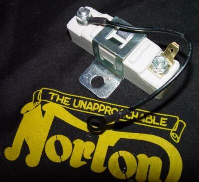 Norton Commando 1970-77, resistencia de lastre de alta resistencia, disipador de calor y montaje 47225A  Foto 1 de 4