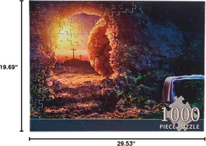 CHRISTIAN PUZZLE: The Resurrection - 1000 pieces - Picture 1 of 4