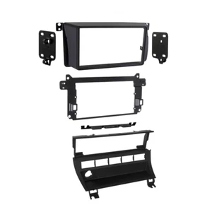 Matte Black Double DIN Stereo Dash Kit for Select 1999-2006 BMW 3 Series/M3 - Picture 1 of 1