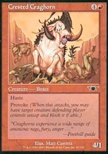 Crested craghorn // Foil // NM // Legions // Engl. // Magic Gathering