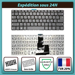 CLAVIER FRANÇAIS AZERTY POUR LENOVO IDEAPAD S145-14IWL - Photo 1/3