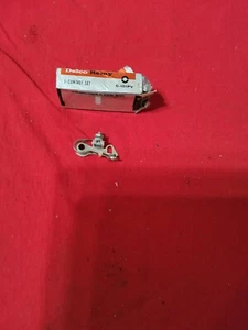 New NOS Delco Remy C101PV  contact set "POINTS" OLD SCHOOL Chrysler 1972251 - Picture 1 of 4
