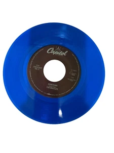 The Beatles - Blue Vinyl Record New  45 RPM - CEMA S7-17698 - For Jukeboxes Only - Picture 1 of 2