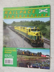 RAILPACE NEWS MAGAZINE SEPT 2009 LYCOMING VALLEY RS3'S IN THE POCONOS TRAINS - Bild 1 von 2