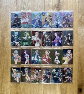 Sword Art Online Wafer Series Vol. 3 – Complete Set of All 24 Types Japan Bandai - Picture 1 of 2