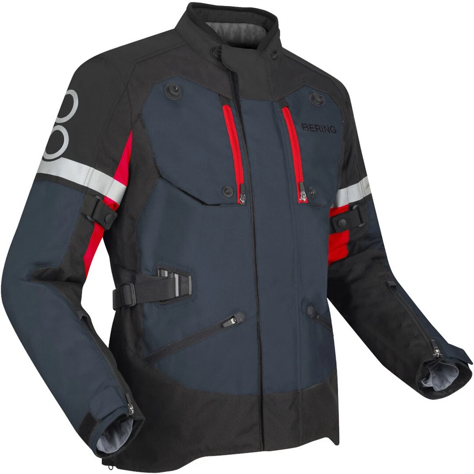 Bering Halifax 17353 wasserdichte Motorrad Textiljacke - Bild 1 von 1