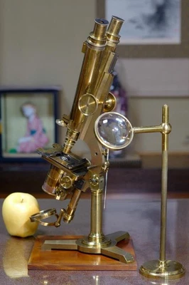 microscope antique Smith & Beck "First Class" Microscope - Image 1 of 4