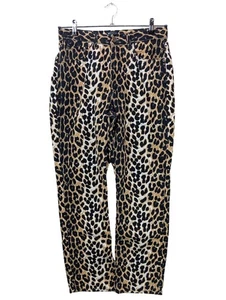 ASOS Vaquero de talle alto Mujeres Vaquero Talla EU 40 marrón-negro-blanco - Imagen 1 de 5