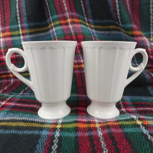 Villeroy & Boch Country Heritage White Pedestal Mugs - Picture 1 of 10