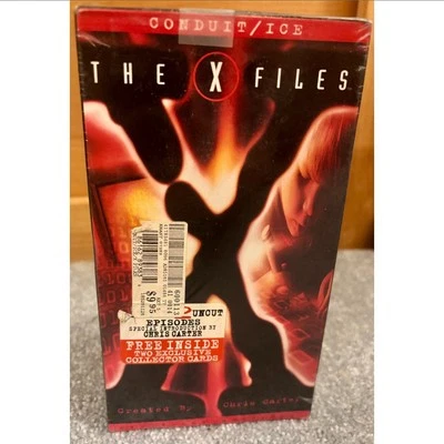 The X Files Sealed VHS Tape (Conduit/Ice) with Collectors Cards - Image 1 of 4
