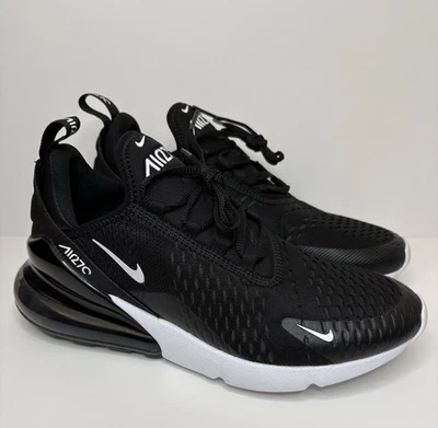 Nike Air Max 270 Shoes Black White AH6789-001 Women’s Size 10 / Mens 8.5 NWOB - Image 1 of 4