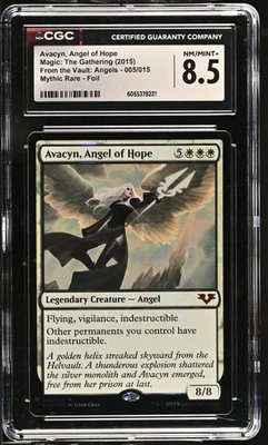 AVACYN, ANGEL OF HOPE From the Vault: Angels Foil Mythic CGC 8.5 MTG - Image 1 of 2