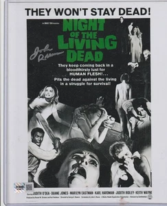 FOTO AUTÓGRAFA DE JOHN RUSSO 8X10 "NOCHE DE LOS MUERTOS VIVIENTES" - AUTENTICADO ZOBIE - Imagen 1 de 1