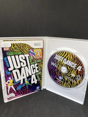 Just Dance 4  (Nintendo Wii, 2012) Complete With Manual, Tested  - Image 1 of 3