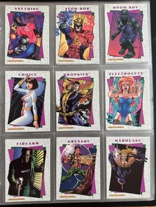 JUEGO COMPLETO DE TARJETAS COLECCIONABLES ULTRAVERSE 2 ORIGINS SKYBOX 1994 MALIBU COMICS 90 CASI NUEVO - Imagen 1 de 6