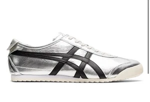 Onitsuka Tiger TAI-CHI-NM 1183A913 PURE SILVER BLACK NIPPON MADE Japan Sz US5.5 - Picture 1 of 1