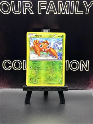 Paras 1/162 Reverse Holo XY BREAKthrough Common Pokemon TCG 2015 VLP - Image 1 of 4