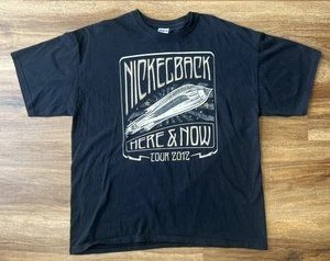 Nickelback Here and Now Rock Band 2012 Tour Black T Shirt, Size XL - Picture 1 of 10