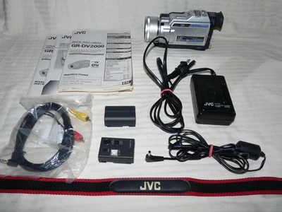 JVC GR-DV2000 GR-DV2000U MiniDv Mini Dv Camcorder VCR Player Video Transfer - Photo 1/4