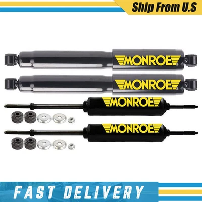For 1949-1952 Chevrolet Fleetline Monroe Set of 4 Front Rear Shocks Absorber - Image 1 of 4