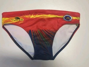 Turbo Water Polo Suit Men’s Size MEDIUM Spain Espana Swimsuit Bikini - Picture 1 of 5
