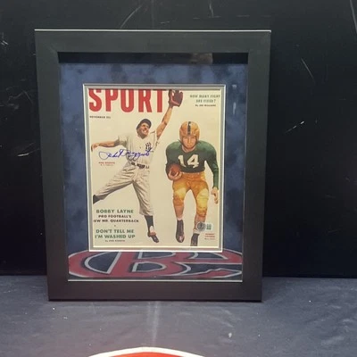 Phil Rizzuto Autographed New York Yankees Signed Framed 8x10 Photo Beckett BAS - Image 1 of 4