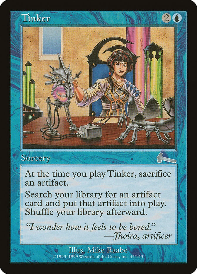Magic the Gathering (mtg): ULG: Tinker - Image 1 of 1