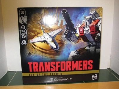 Figura Transformers Aerialbot SilverBolt Age of the Primes SELLADA Foto 1 de 2