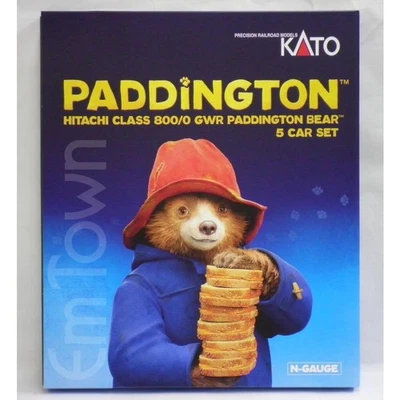 KATO N British Railways Class800/0 GWR Paddington Bear 5-Car Set 10-1673 Train - Image 1 of 4