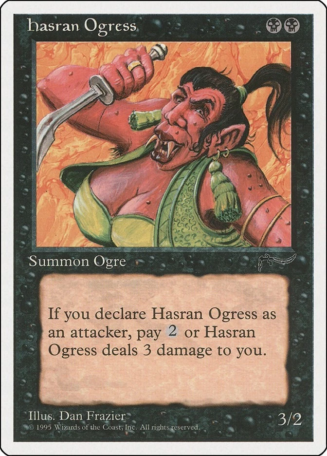 Hasran Ogress N/A LP Normal Chronicles MTG EN - Image 1 of 1