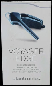 Plantronics Voyager Edge Bluetooth Wireless Headset + Charging Case- Black - Zdjęcie 1 z 3