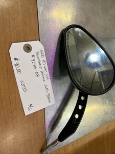 Espejo retrovisor Harley Davidson LH Buckshot negro satinado #92416-08 fabricante original - Imagen 1 de 6