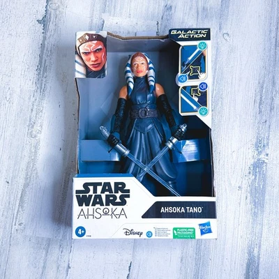 Figura Jedi Interactiva Disney Star Wars Acción Galáctica AHSOKA TANO 12" 2023 A3 Foto 1 de 2