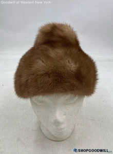 Women’s Vintage Rori Original Pillbox Mink Fur Hat - Picture 1 of 12